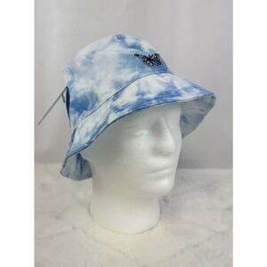 Clair's Blue ButterFly Tie Die Bucket Hat